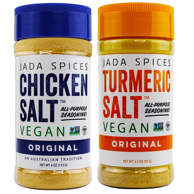 SPECIAL OFFER Chicken Salt Original and Turmeric Salt - 2 Pack Combo