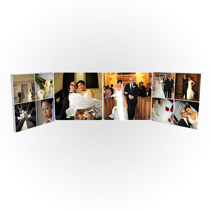 SPECIAL OFFER Personalized 2 Large and 8 Small Magnetic Tile Photo Set